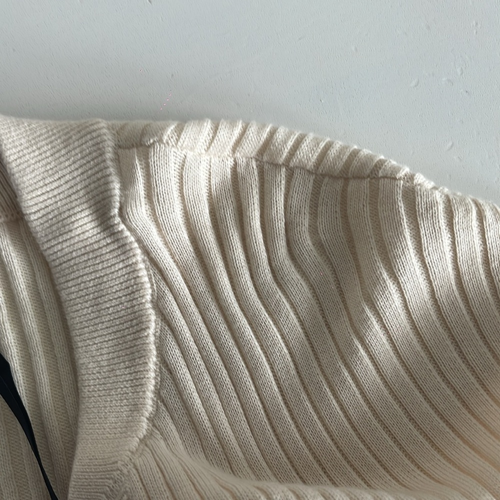 Varley Aria Knit Midi Dress in Whitecap Grey Small - Picture 10 of 10